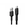Green Cell KABGC24 „Lightning“ kabelis 0.3 m Juodas