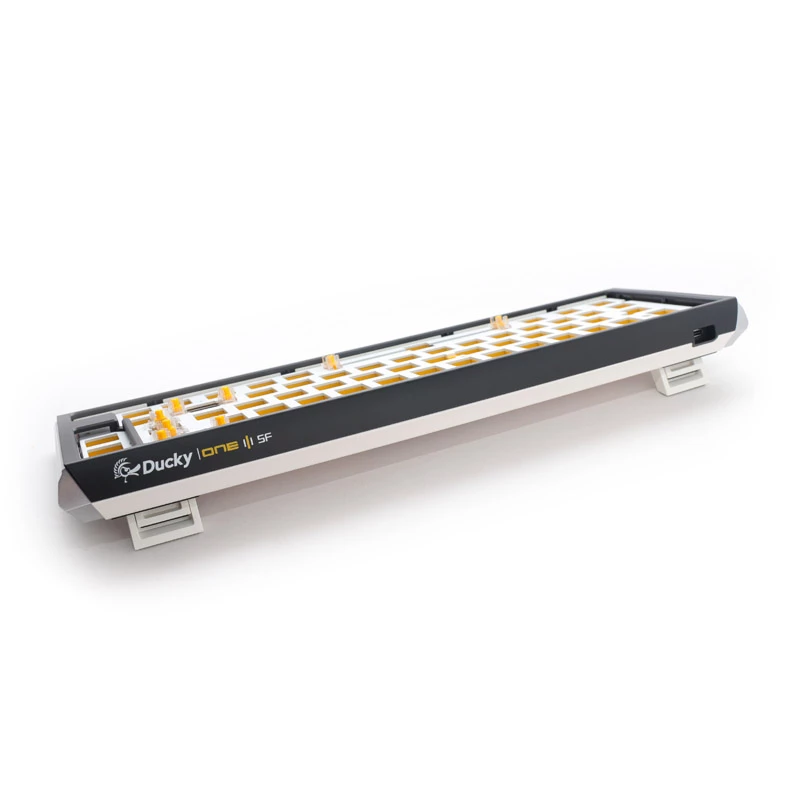 Ducky One 3 Hot-Swap Barebone SF žaidimų klaviatūra USB US English juoda