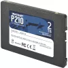 2.5 col. SATA III SSD PATRIOT P210 2 TB — 500 MB/s skaitymo, 400 MB/s rašymo, 7 mm