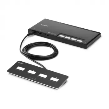 Belkin Modular Secure - KVM jungiklis - 4 x KVM prievadai