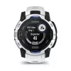Išmanusis laikrodis GARMIN Instinct 2 45 mm, MIP 0,9 colio (176×176), GPS, saulės energija, silikoninis dirželis mėlynas/baltas