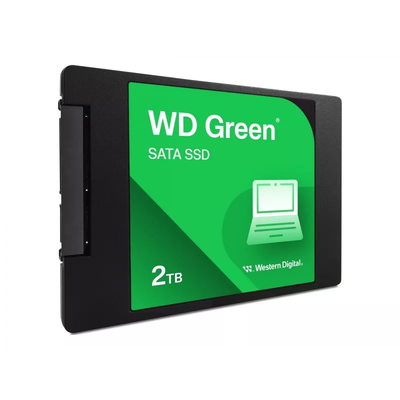 WD WDS200T2G0A saugojimo diskas, žalias