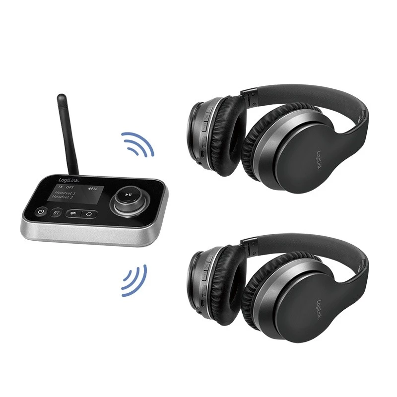 LogiLink BT0062 Bluetooth garso siųstuvas-imtuvas BT 5.0 10 m nuotolis