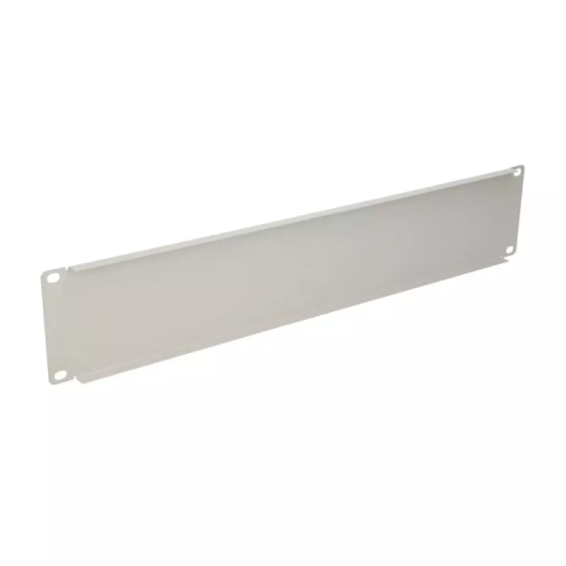 Rack tuščiaviduris skydelis Extralink Front Blank Panel 2U 19 inch Gray, 2U, 19 colių, pilka