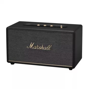 Belaidis Bluetooth garsiakalbis Marshall Headphones Stanmore III Juoda — kompaktiška namų garso sistema, kelių įrenginių, RCA ir optinė sąsaja paruošta