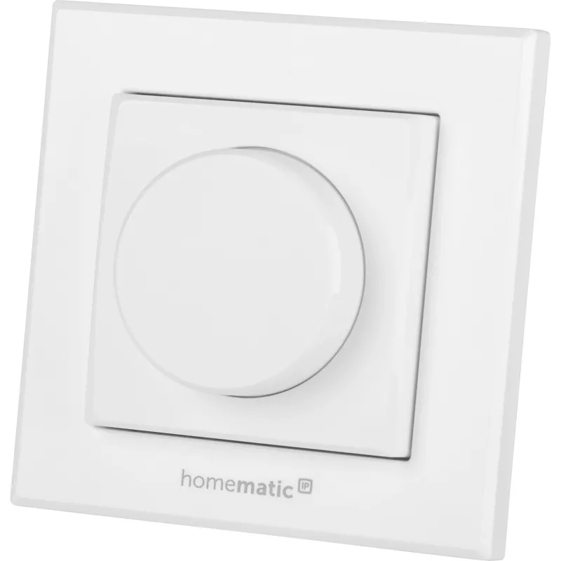 Šviesos jungiklis Homematic IP HMIP-WRCR rotacinis baltas 55x55x27 mm