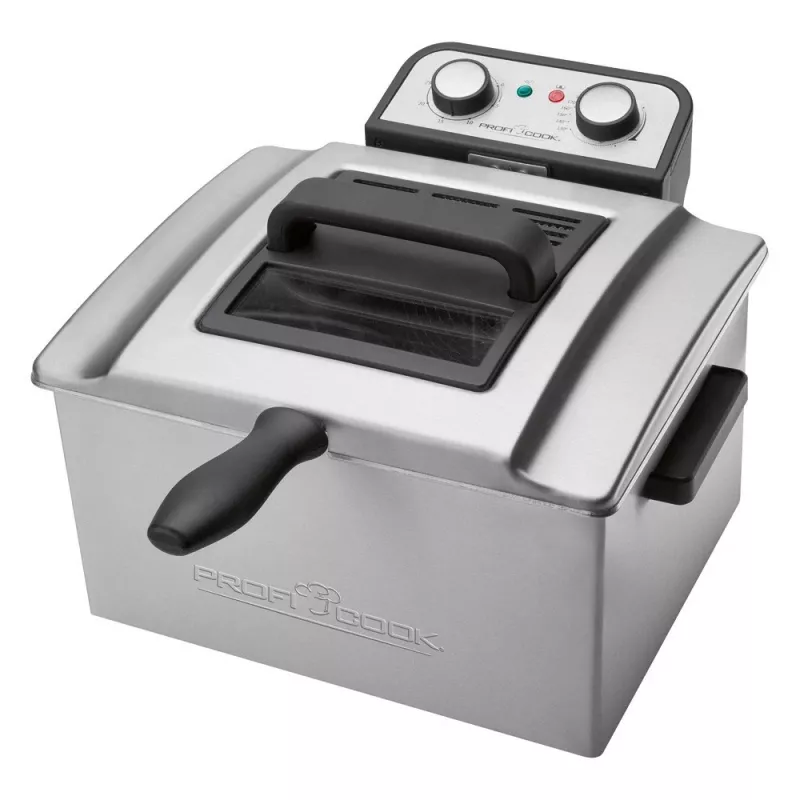 ProfiCook PC-FR 1038 Dvigubas laisvai pastatomas 3000 W sidabrinis