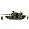 Konstruktorius Cobi M1A2 SEPV3 Abrams modelis su 1065 kaladėlėmis