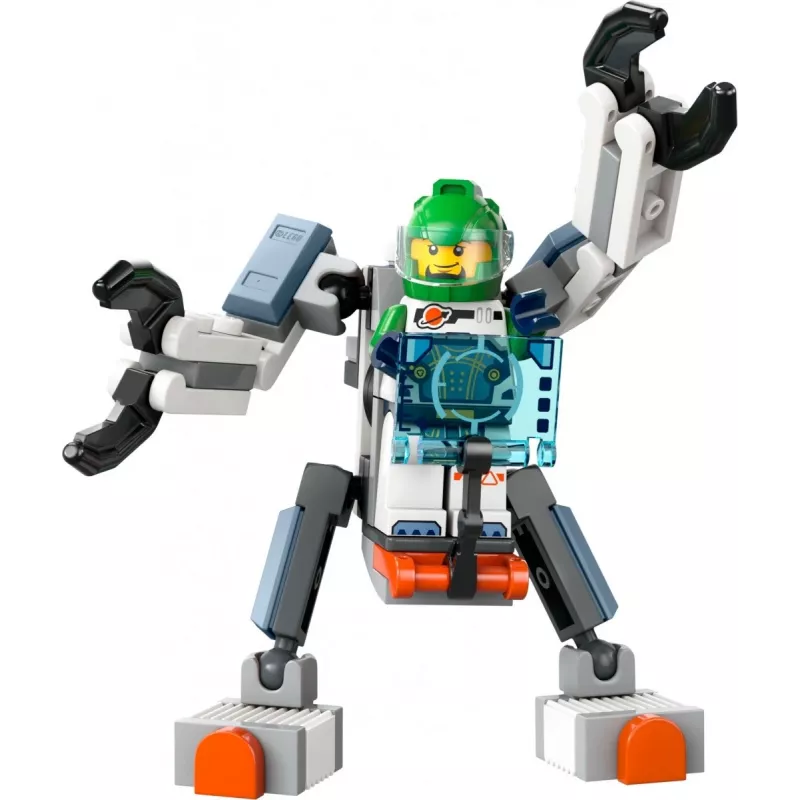 Konstruktorius LEGO City Kosmoso Tyrimo Mechas 30694 su judančiomis rankomis ir kojomis