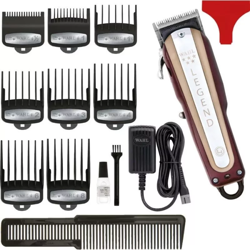 WAHL Cordless Legend Burgundy, Sidabrinė Lithium-Ion (Li-Ion)