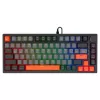 Savio ASTRAL BLACK JADE 3 SPALVŲ žaidimų klaviatūra USB QWERTY US International