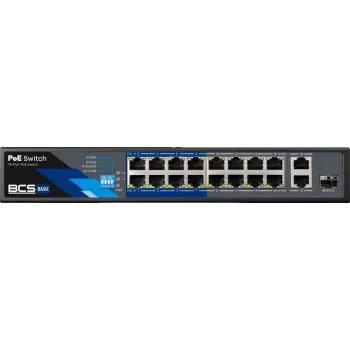 PoE komutatorius BCS BASIC BCS-B-SP1602G-1SFP