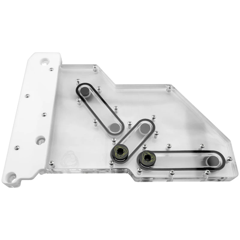 Singularity Computers Spectre 2.0 Elite Kit Side Distro Plate - balta