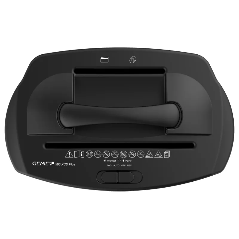 GENIE popieriaus smulkintuvas 580 XCD Plus juodas