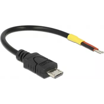 USB laidas DeLOCK 82697 Micro-USB B 0,1 m juodas