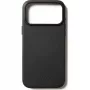 Mujjo Full Leather Case dėklas, skirtas iPhone 17 Pro Max, juodas