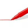 Fineliner rašikliai Staedtler 326 C10 E1, itin smulkus 1 mm antgalis, įvairių spalvų, pakuotėje 10 vnt.