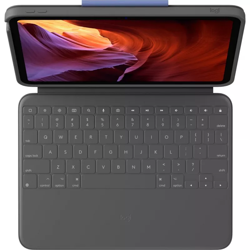 Logitech 920-011200 mobiliojo įrenginio klaviatūra QWERTZ vokiečių Smart Connector grafito