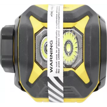 Petzl PIXA juodas priekinis žibintas — 80 liumenų, 3 apšvietimo režimai, kompaktiškas darbo žibintas