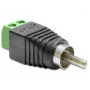 RCA jungčių adapteris DeLOCK 65417, juoda, žalia, sidabrinė
