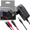 Baterijos įkroviklis QOLTEC modelis 52660 — 6V/12V, 6W įkrovimo blokas