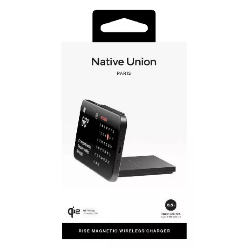 Native Union Rise Solo Qi2 belaidis įkroviklis