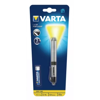 Varta -LEDPL - pin-Blinklicht - Sidabrinė - Aliuminis - LED - 1 lemputė - 3 lm