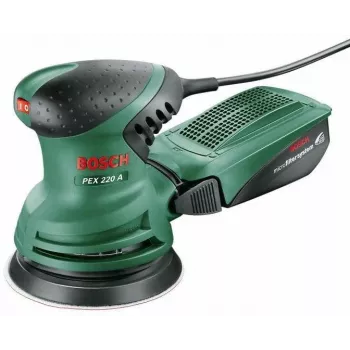 Bosch PEX 220 A ekscentrinis šlifuoklis 24000 OPM Juoda, Žalia
