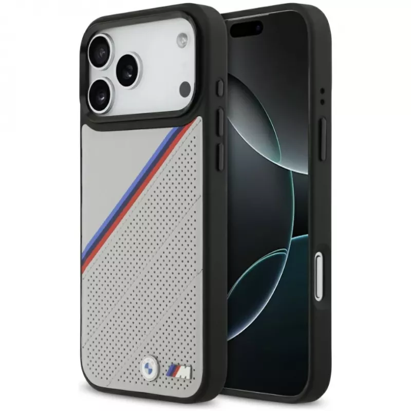 BMW | Galinis dangtelis | Apple | iPhone 17 Pro Max | Oda | Pilka | MagSafe