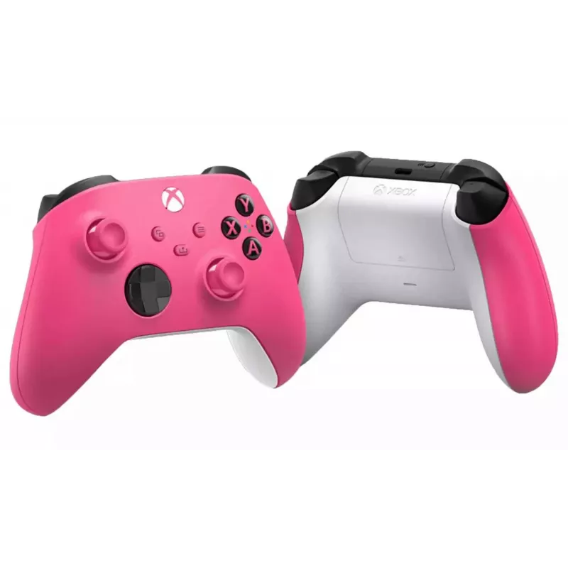 „Microsoft Xbox“ belaidis valdiklis rožinis, baltas „Bluetooth“ žaidimų pultelis analoginis / skaitmeninis „Xbox Series S“, „Android“, „Xbox Series X“, „iOS“, PC