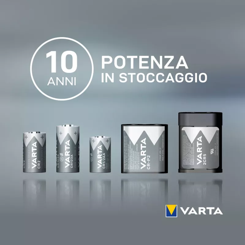 Varta Lithium CR123A 3V 1600mAh fotoaparato baterija
