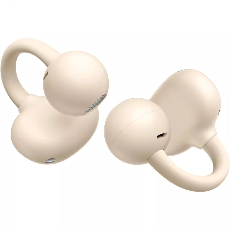 „HUAWEI FreeClip“ į ausis dedamos ausinės – TWS, „Bluetooth“, intraauralinės, 5,6 g svoris, smėlinės