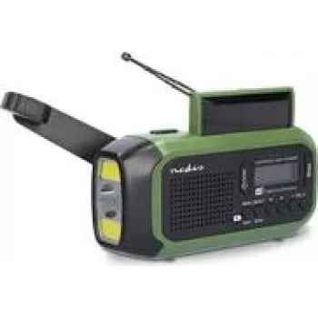 Nedis RDDBCR2000GN avarinis radijas DAB+, UKW, FM avarinis radijas, DAB+, UKW žalias, juodas (RDDBCR2000GN)