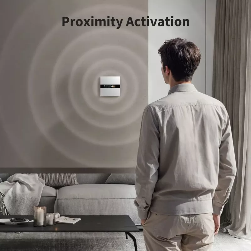AQARA Display Switch V1 (WS-K02D) – Zigbee jungiklis su ekranu