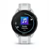 Išmanusis laikrodis GARMIN Forerunner 165 Music — GPS, 1,2 colio AMOLED, 43 mm korpusas, 11 dienų baterija, 5 ATM, 4 GB, pilka