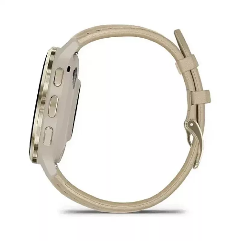 Garmin Venu 3S 41mm, prancūziška pilka / švelnus auksas