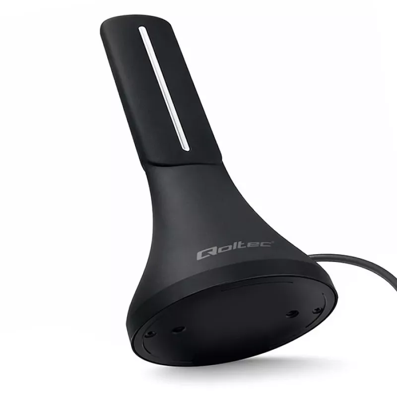 Televizijos antena QOLTEC TV DVB-T/T2 Qoltec (vidaus/lauko) modelis 57065