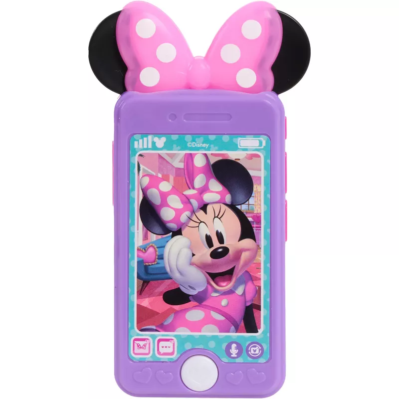 Disney Junior Minnie pelė Chat With Me Cell Phone Set, vaidmenų žaidimas
