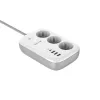 Maitinimo lizdas Tellur TLL331521 išmanusis WiFi maitinimo lizdas su 3 lizdais, PD 30W, QC 18W