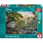 Dėlionė Schmidt Spiele 4059473 — 1000 vnt., Džiunglių knygos animaciniai piešiniai, 693 mm plotis