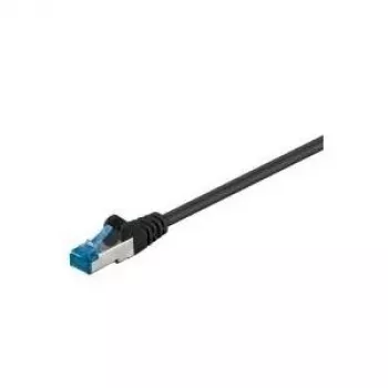 komutacinis kabelis Goobay CAT 6A 0.25 m juodas