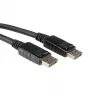 VALUE - DisplayPort kabelis - DisplayPort (V) į DisplayPort (V) - 1 m - Juoda (11.99.5761)