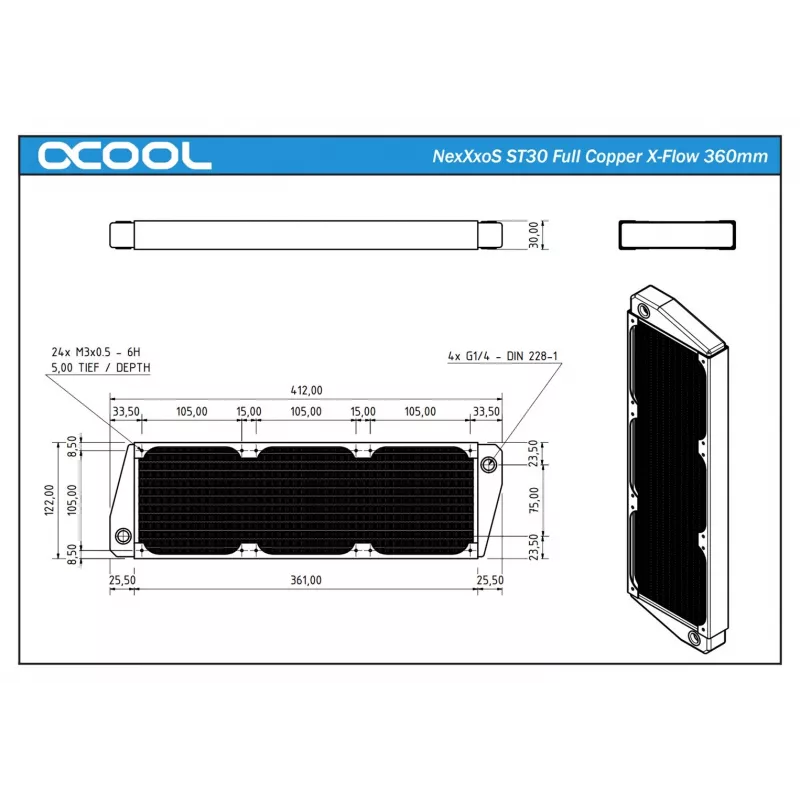 Radiatorius Alphacool 14230