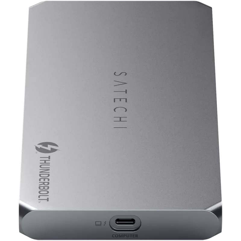 Satechi Thunderbolt 4 Dock ST-DT4MDM-EU — Thunderbolt 4 dokavimo stotelė, 2× HDMI 2.0, 2× USB-A 3.2