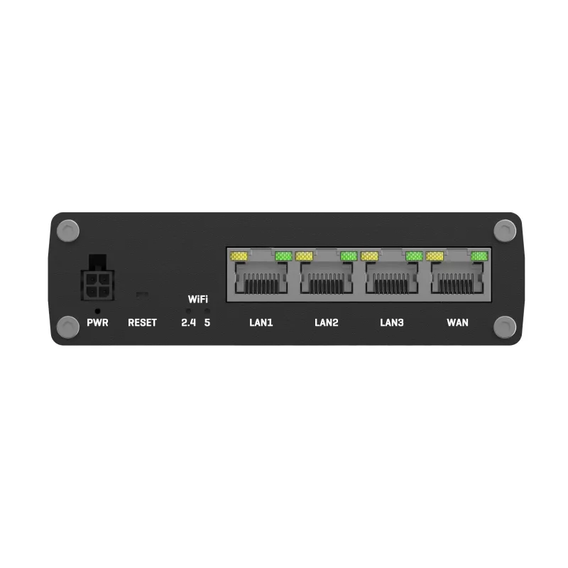 Teltonika RUTM10 belaidis maršrutizatorius Gigabit Ethernet dviejų juostų (2,4 GHz / 5 GHz) Juoda