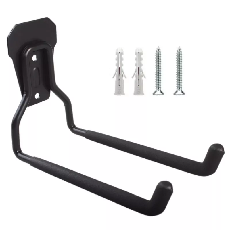 Prie sienos tvirtinamas plieninis garažo kablys MACLEAN MC-440 — 35 kg keliamoji galia