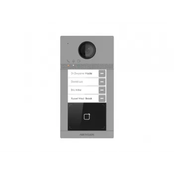 Video Intercom System Hikvision DS-KV8413-WME1(C) 2 MP Pilka IP65