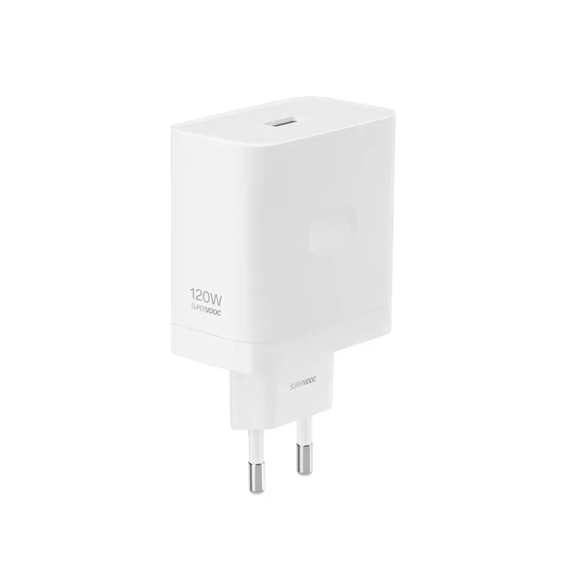 Mobiliojo įrenginio įkroviklis realme RMTC120W Universal Fast Charging White