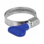 Drugelio tipo spaustukas DeLOCK 400 SS 25–40 mm 5 vnt. mėlynos spalvos