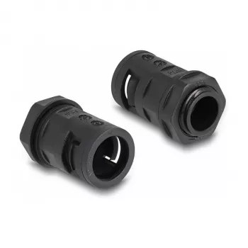 Kabelių mova DeLOCK 60463 Juoda Plastikinė 15.8mm x 2m